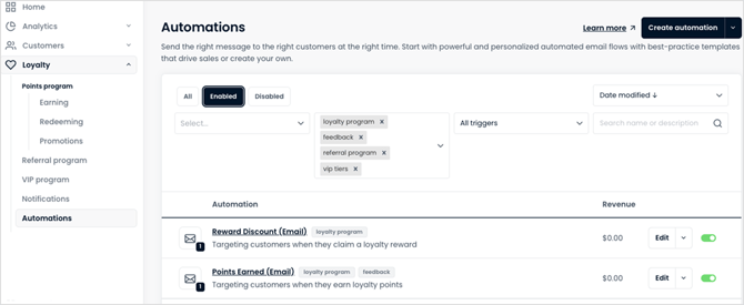 Loyalty Automation